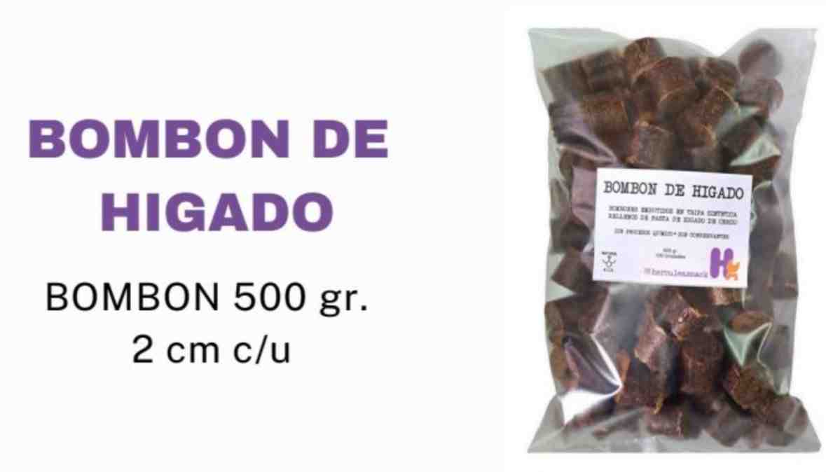 BOMBONES HIGADO 500GM