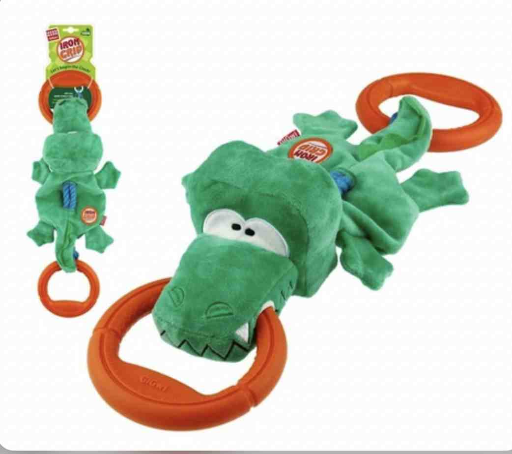 8114 GIGWI IRON GRIP COCODRILO  PLUSH 