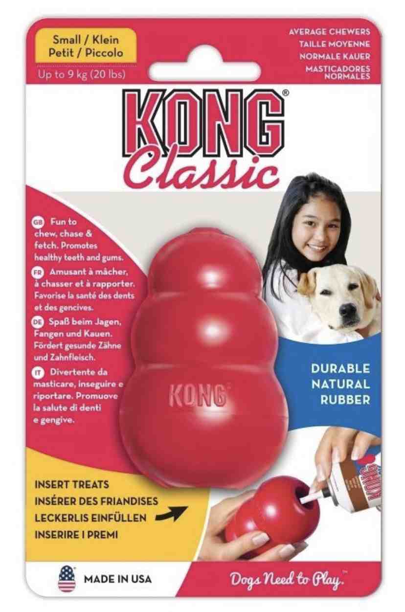KONG CLASSIC SMALL PETIT HASTA 9 KG 