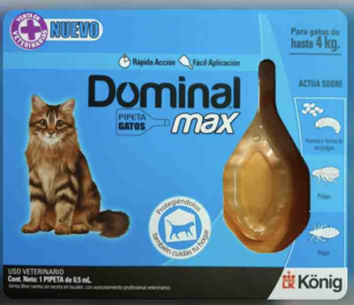 DOMINAL  MAX GATO  HASTA  4KG