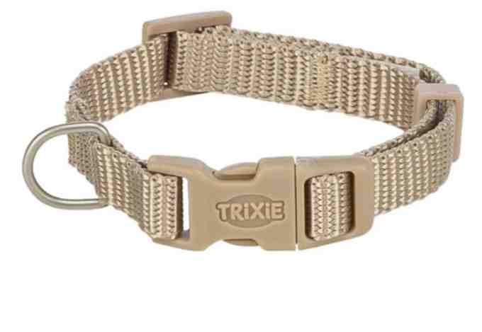 201536 Collar Premium, S-M, 30-45 cm,15 mm,  arena