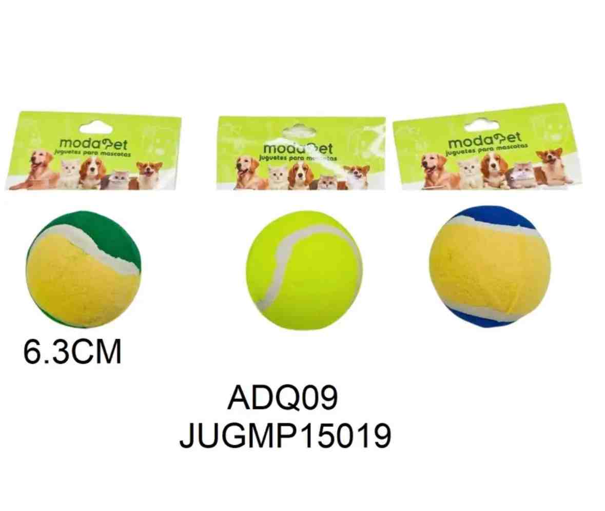 MODAPET PELOTA TENNIS X UNIDAD