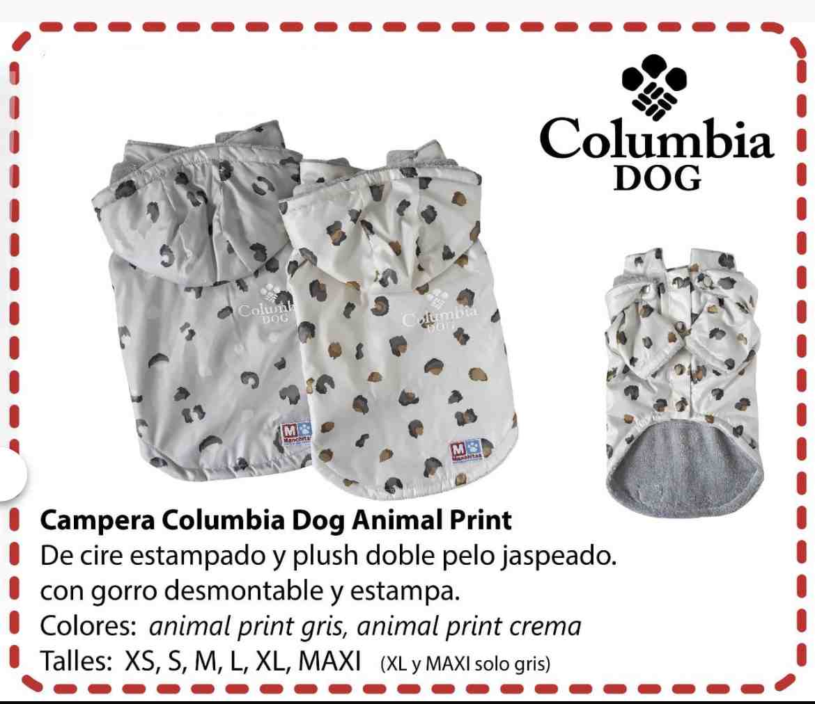 CAMPERA COLUMBIA GRIS TALLE L