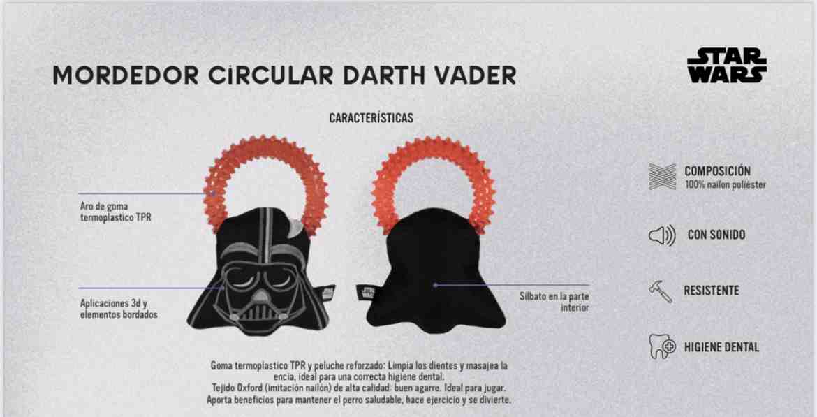 REF455 MORDEDOR DENTAL STAR WARS 