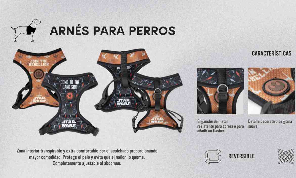 ARNES STAR WARS REVERSIBLE XXS-XS 