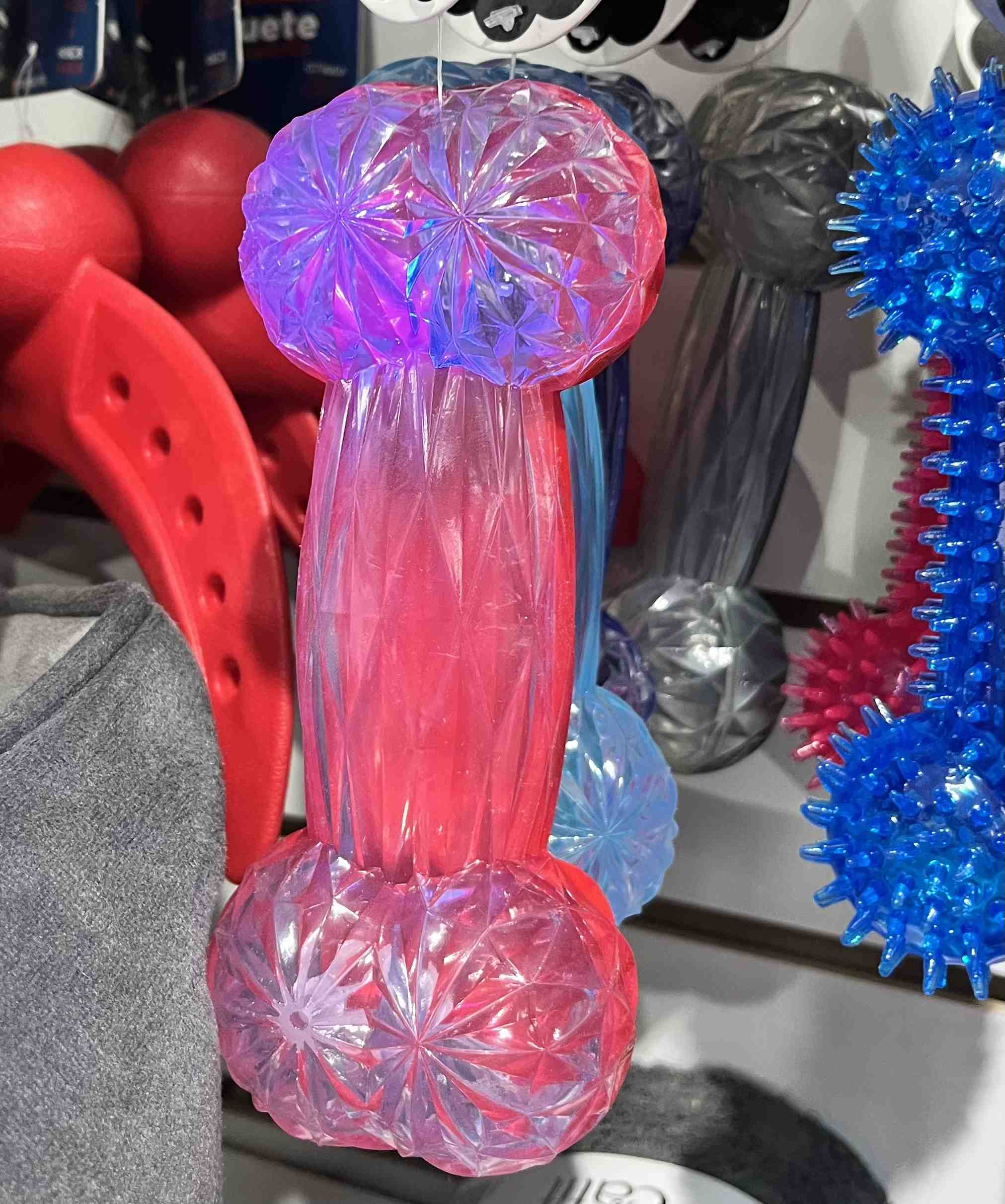 HUESO CON CHIFLE Y LUZ LED RASH ON 