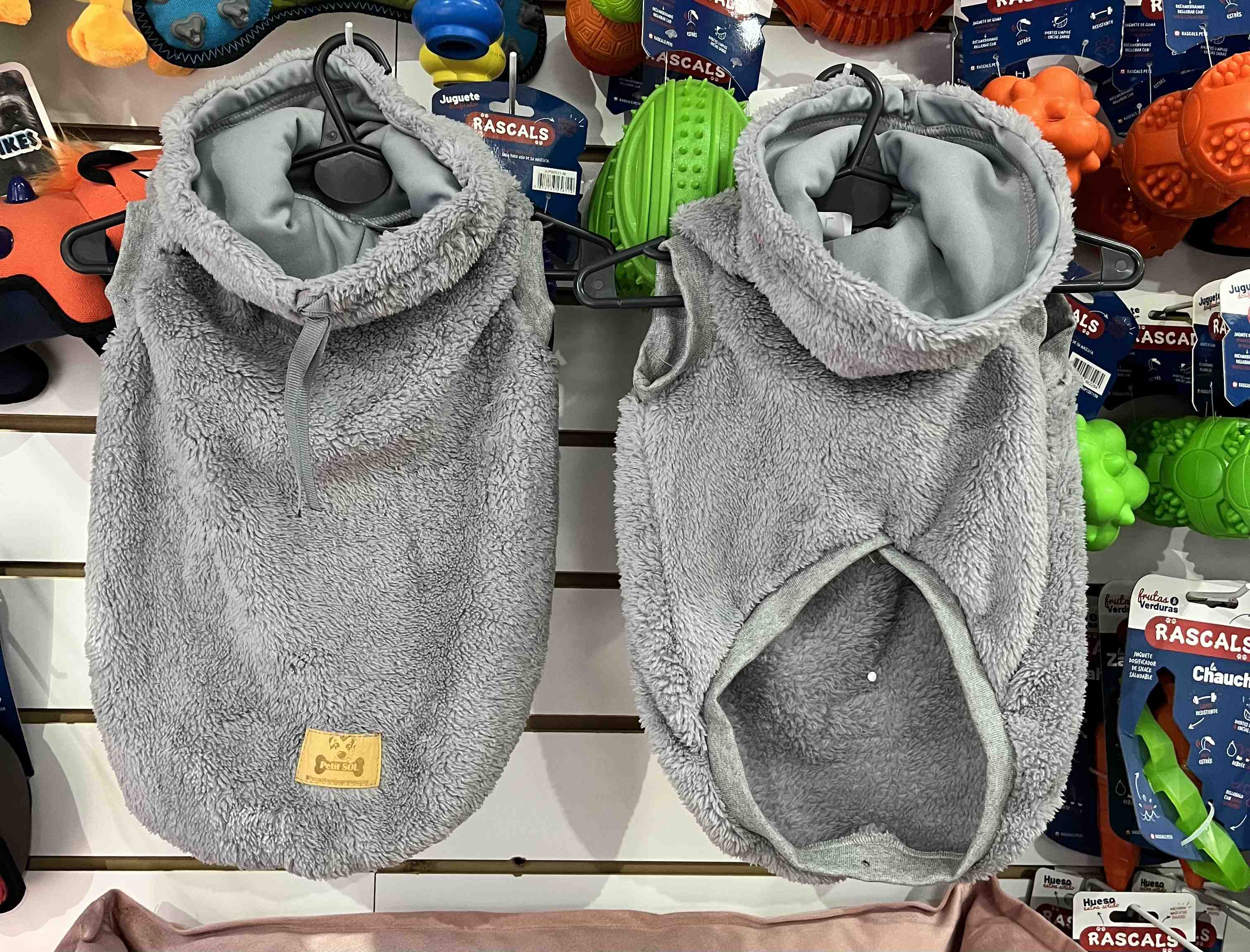 CHALECO VOLT GRIS TALLE XS 