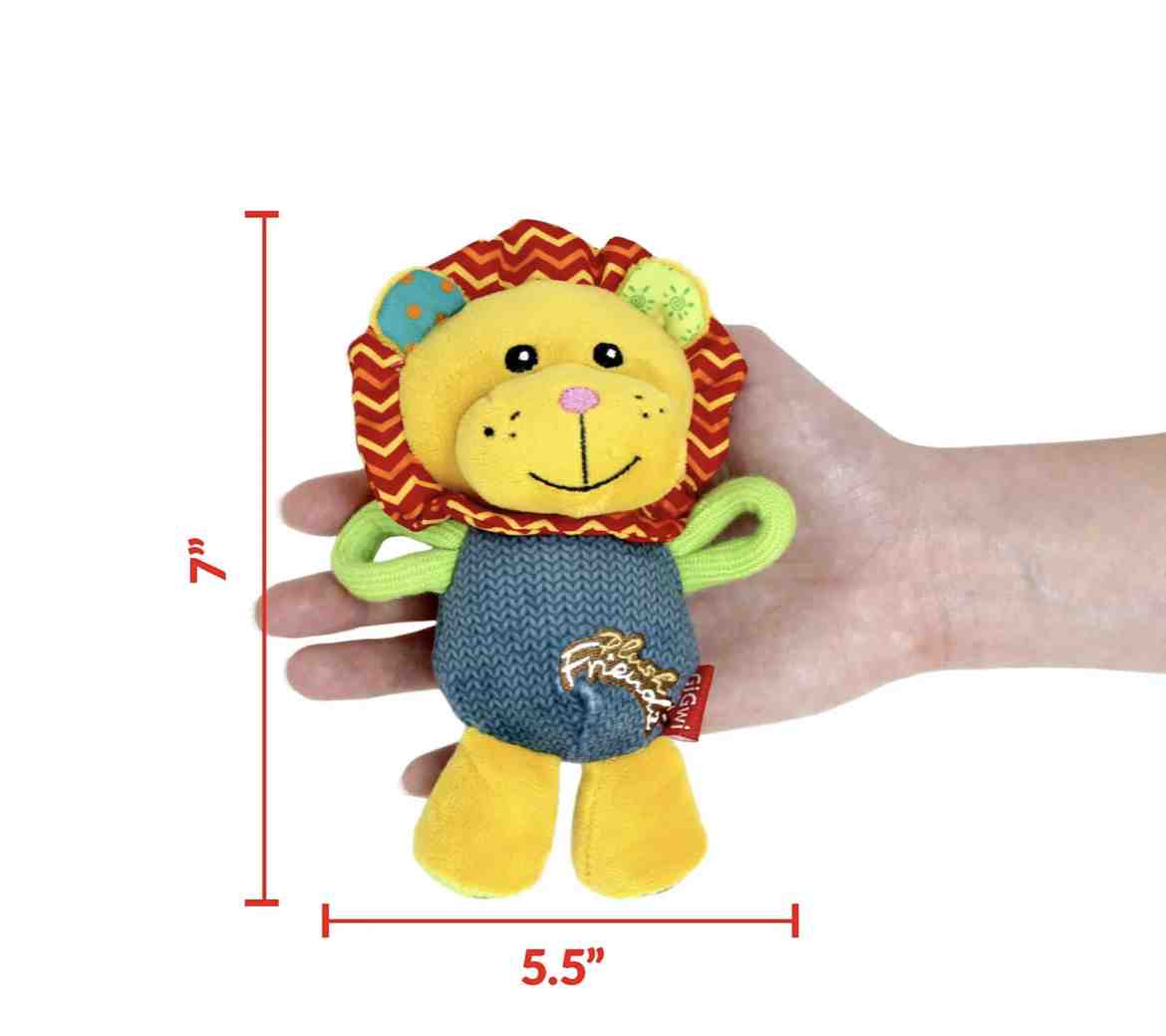 6147  GIGWI LION PLUSH FRIENDZ