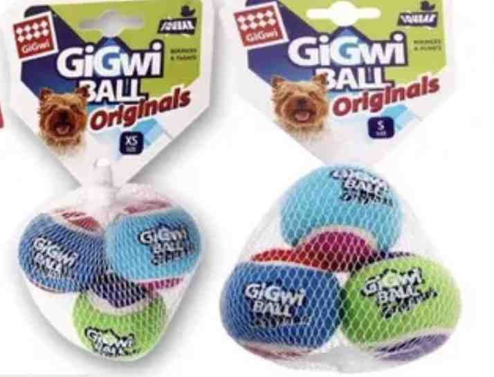 6119 GIGWI PACK X 3 PELOTAS S