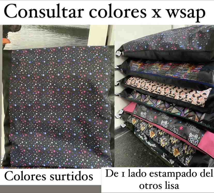 COLCHONETA CON  FUNDA ANTIDESGARRON 5 1 MT X 1 MT
