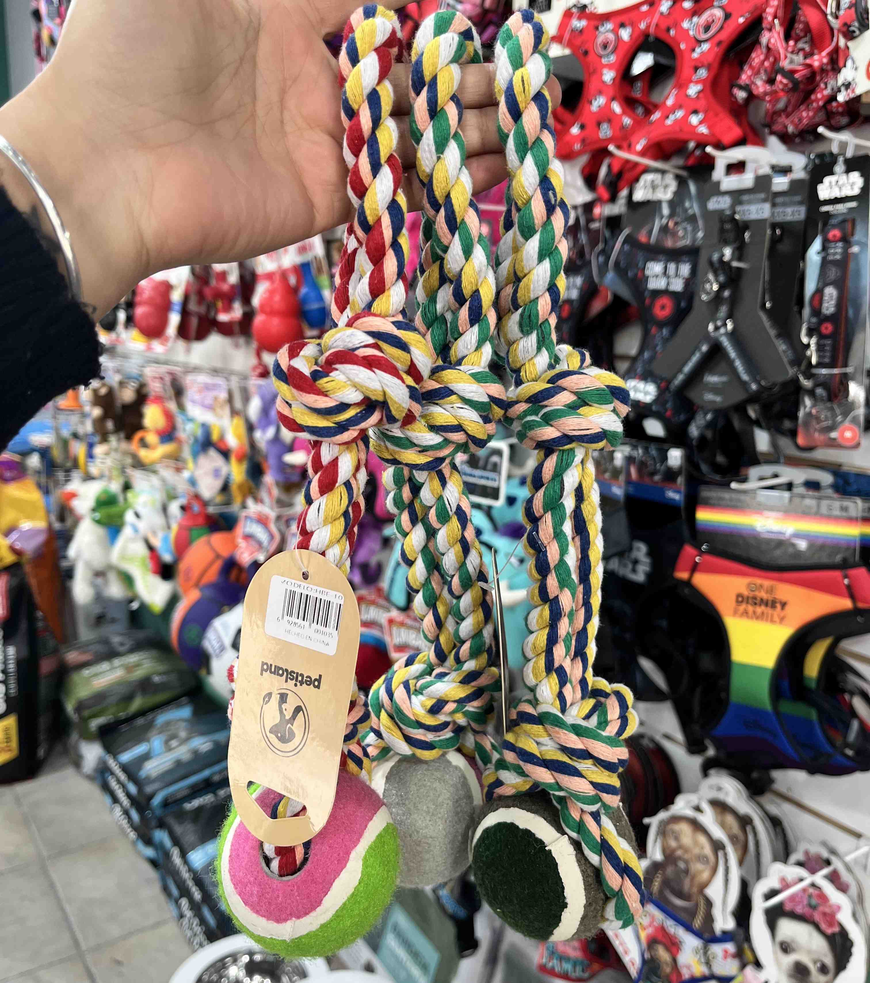 HBE-10 SOGA DOBLE NUDO CON PELOTA 