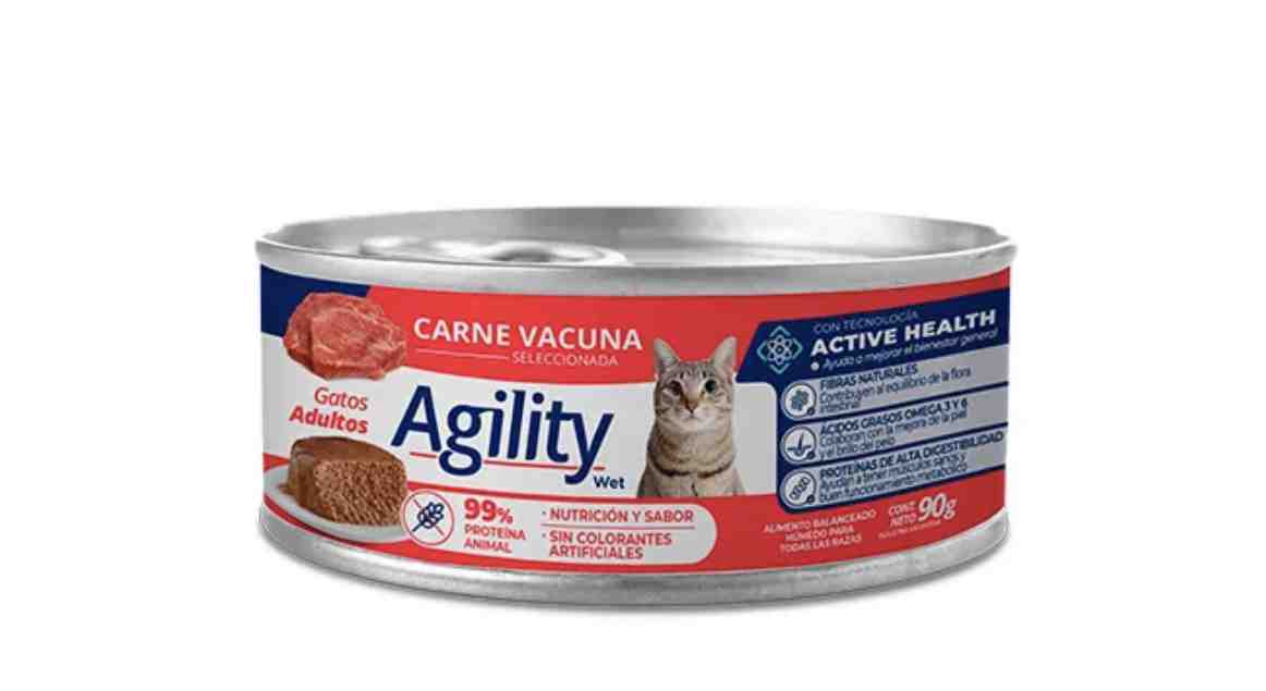 LATA AGILITY CARNE X 90 GR P/ PERROS