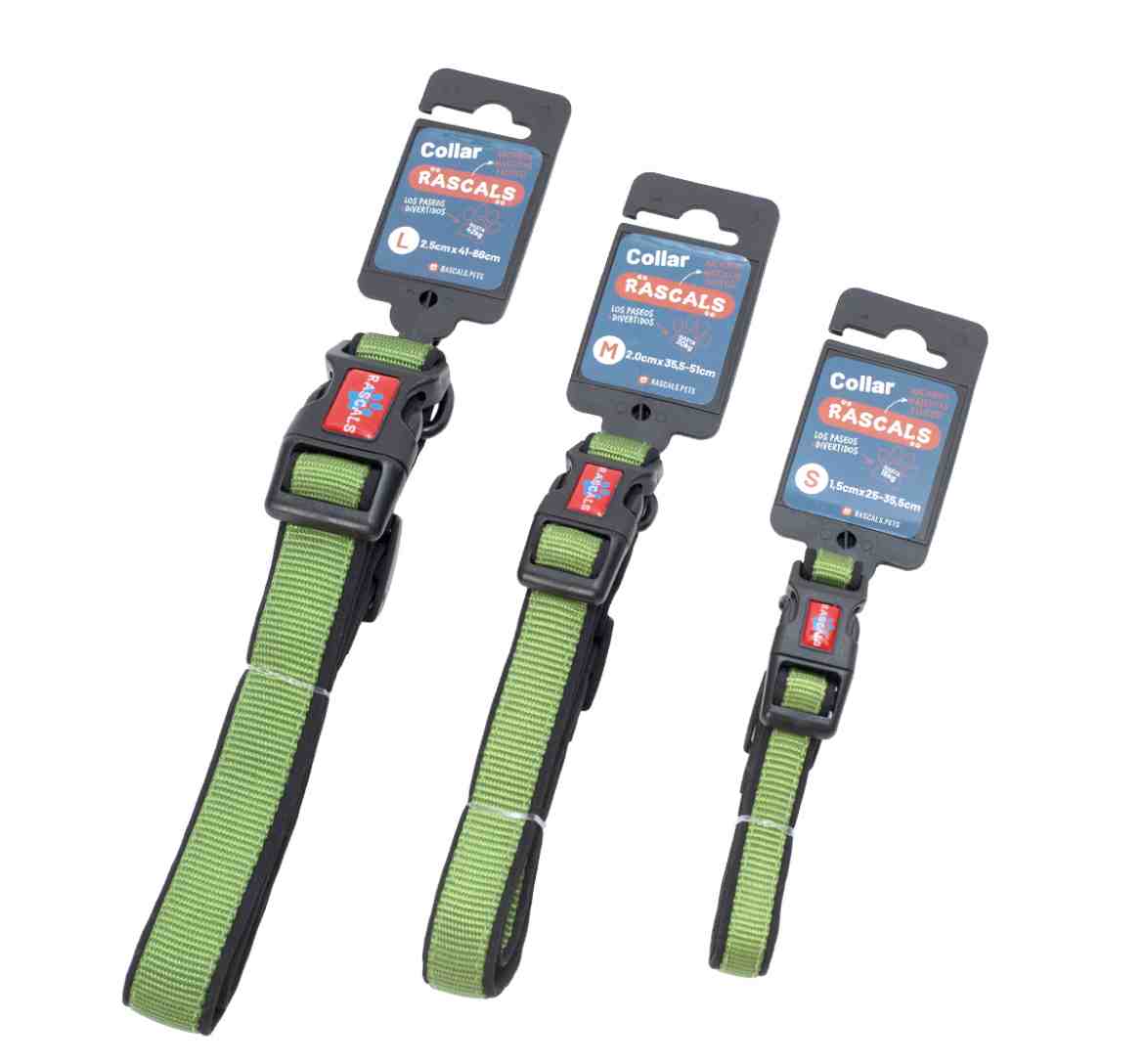 COLL110L collar rascals acolchonado premium L
