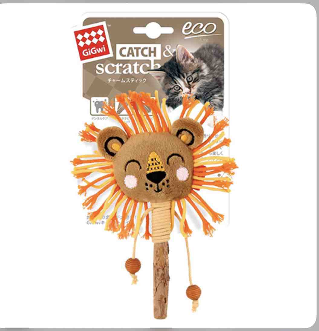8518 GIGWI LION CATCH SCRATCH  ECO LINE 