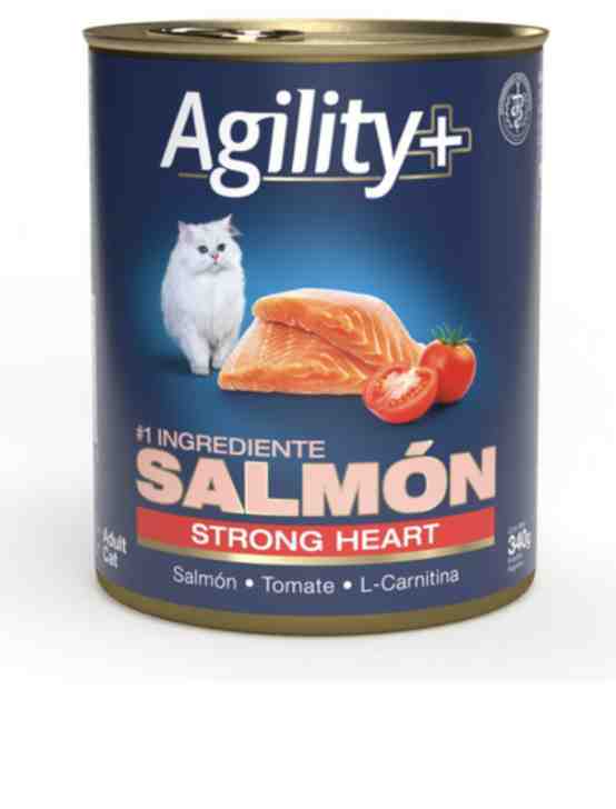 LATA AGILITY GATO STRONG HEART SALMON 340GM
