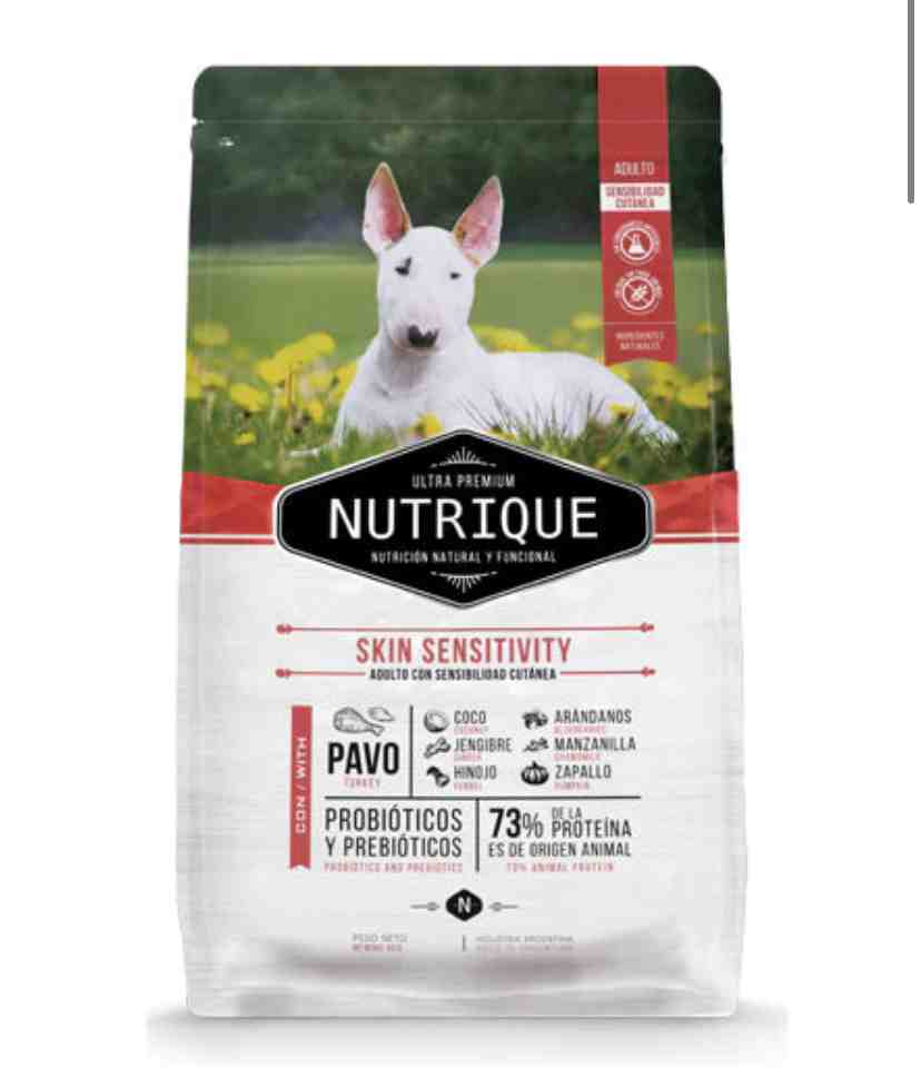 NUTRIQUE PERRO SKIN SENSITIVE DOG X 15 KG 