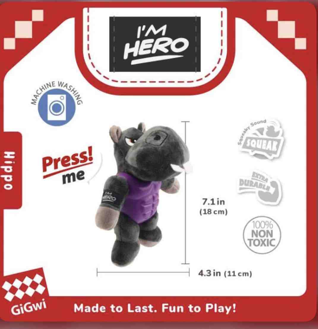8090  GIGWI  HIPPO ARMOR HERO