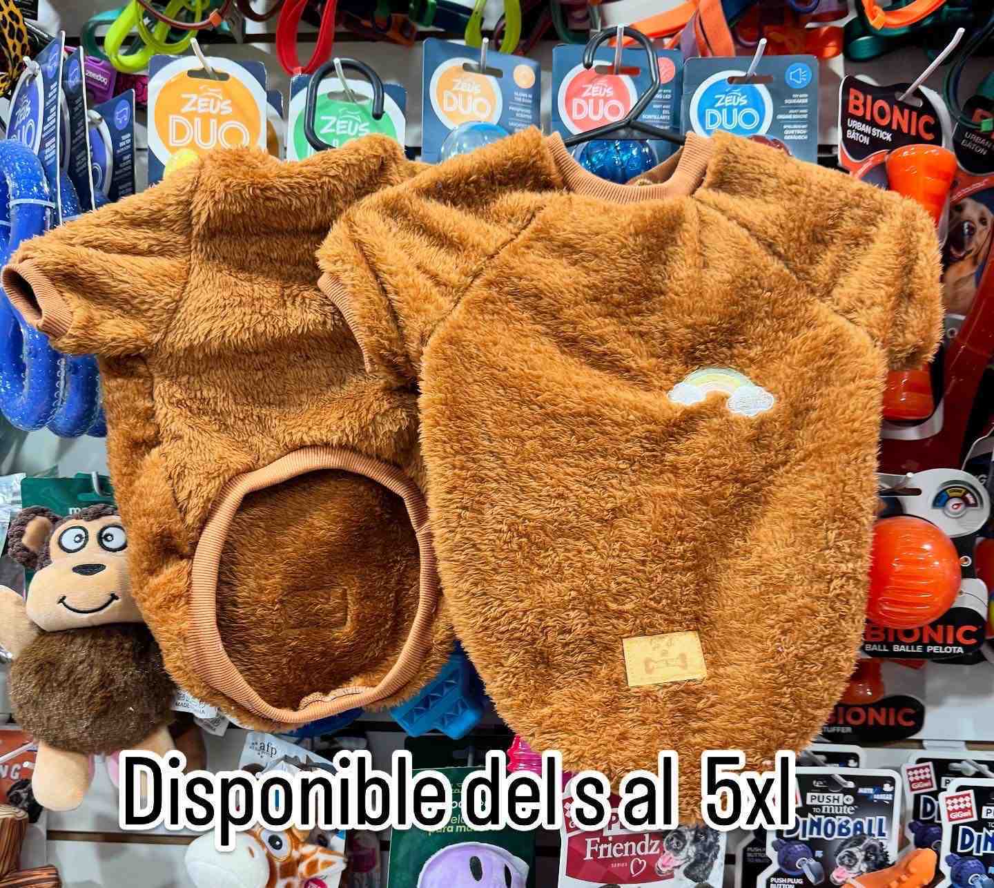 BUZO IRIS MARRON 2XL