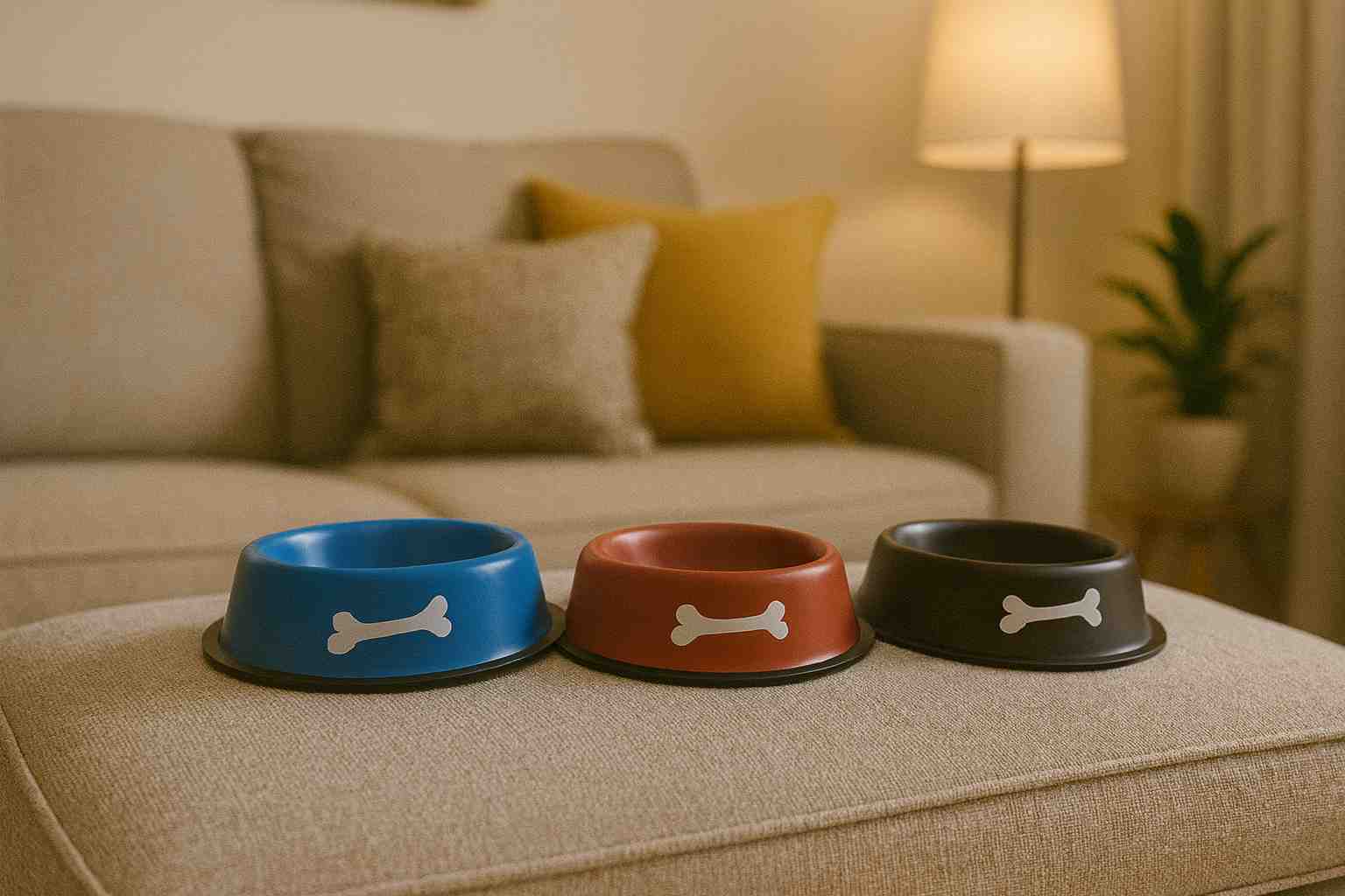24013 COMEDERO BEBEDER0 ACERO PINTACO HUELLA 15 CM CONSULTAR COLORES