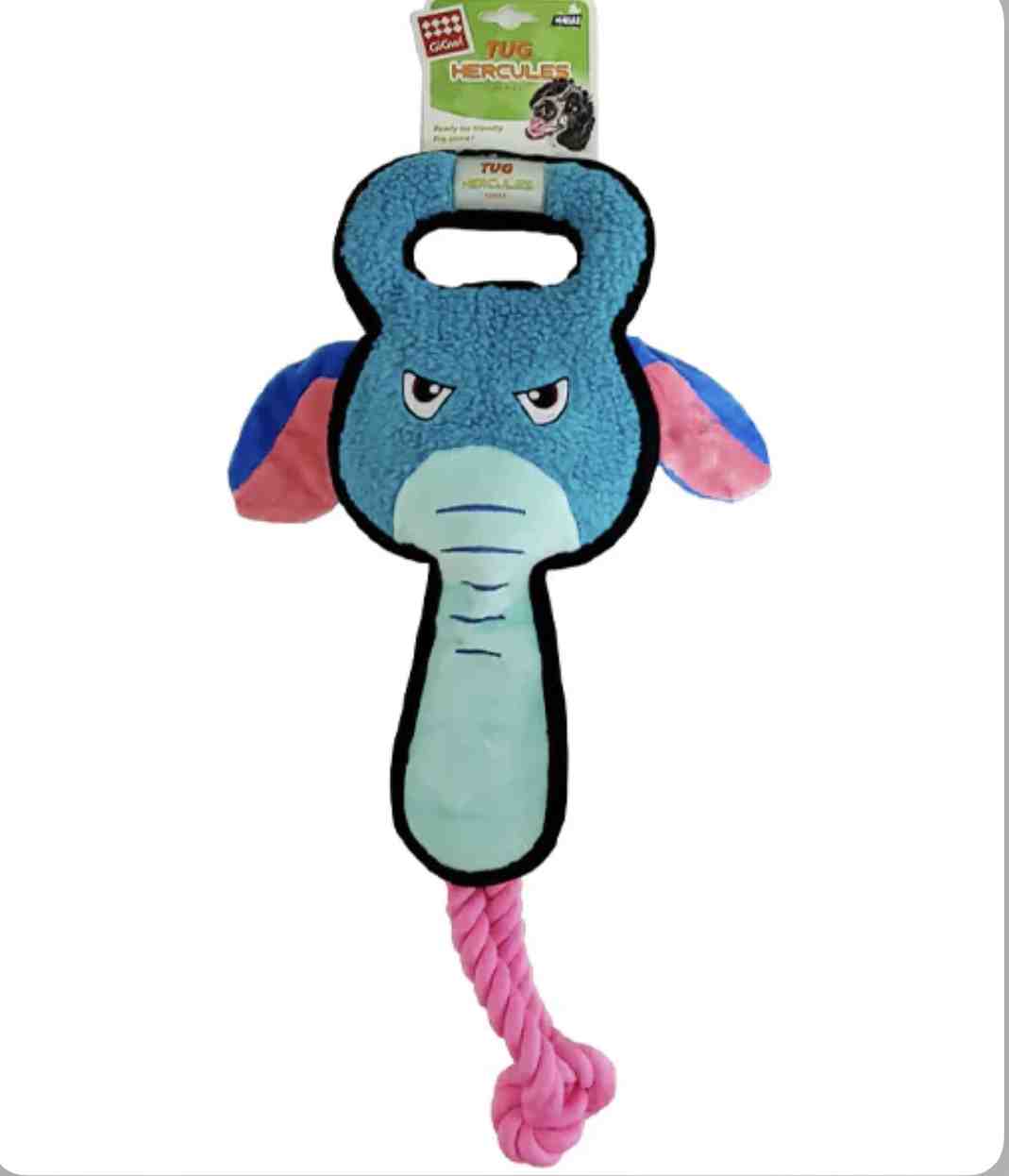8458 GIGWI  ELEFANTE COTTON ROPE