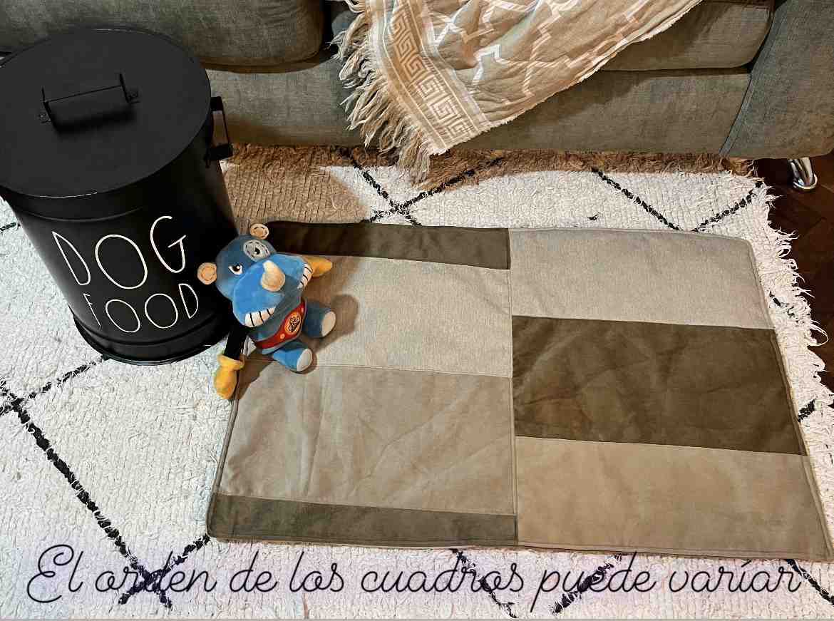 MAT PREMIUM BEIGE PANA ANTIMANCHAS 75 X 50 CM 