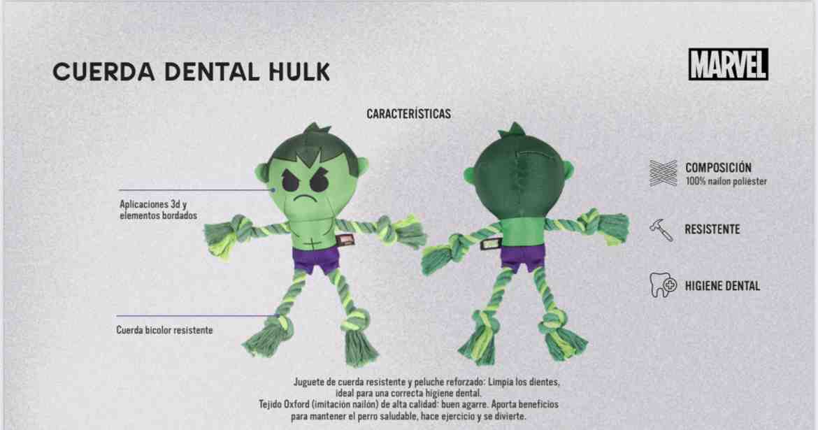 REF489 CUERDA DENTAL HULK 