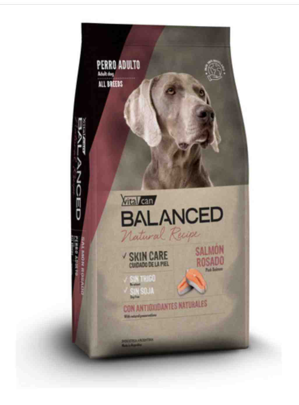 BALANCED PERRO NATURAL RECIPE SALMON X 3KG 