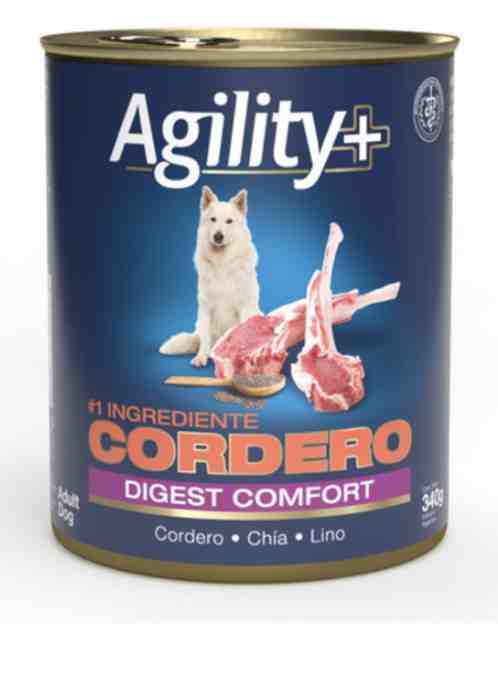 LATA AGILITY DIGESTIVE  CONFORT CORDERO 340GM