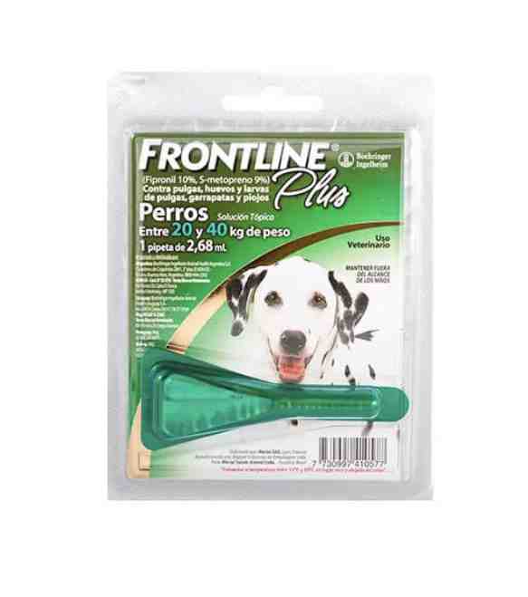 FRONTLINE PLUS DE 20 A 40 KG 