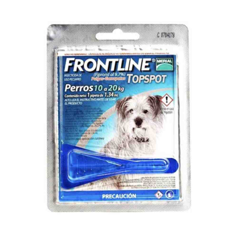 FRONTLINE PERROS DE ( 10 A 20KG)