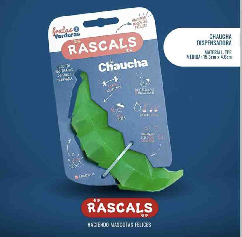 JUP004 Juguete  dispensador de snack - CHAUCHA 