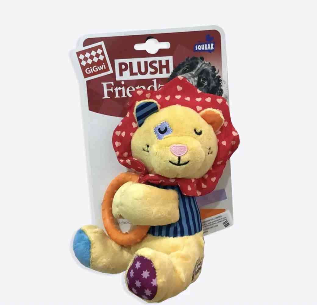 8565 GIGWI  LION  PLUSH FRIENDZ TPR