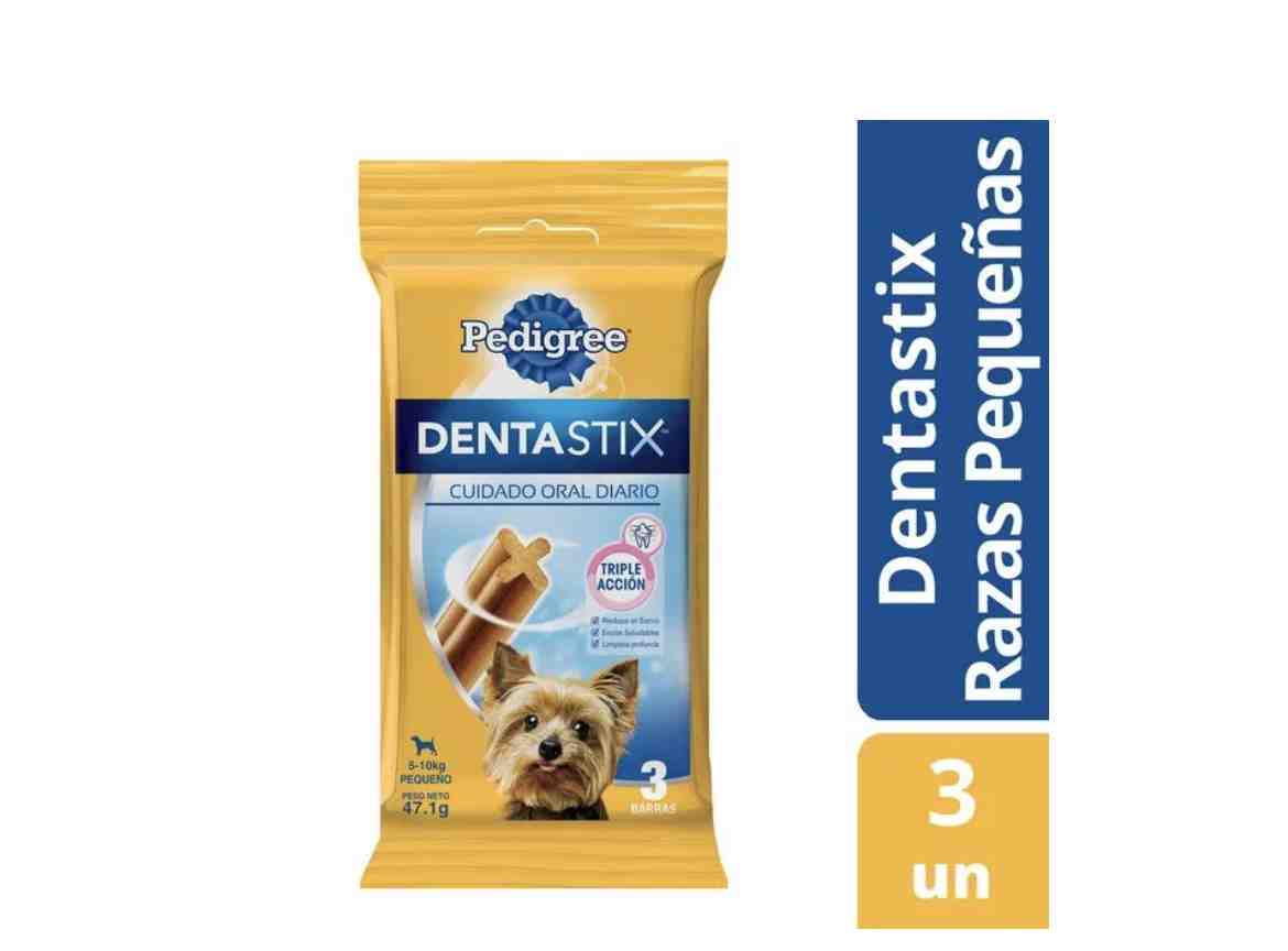 DENTASTIX RAZA PEQUEÑA X 3 UNIDADES