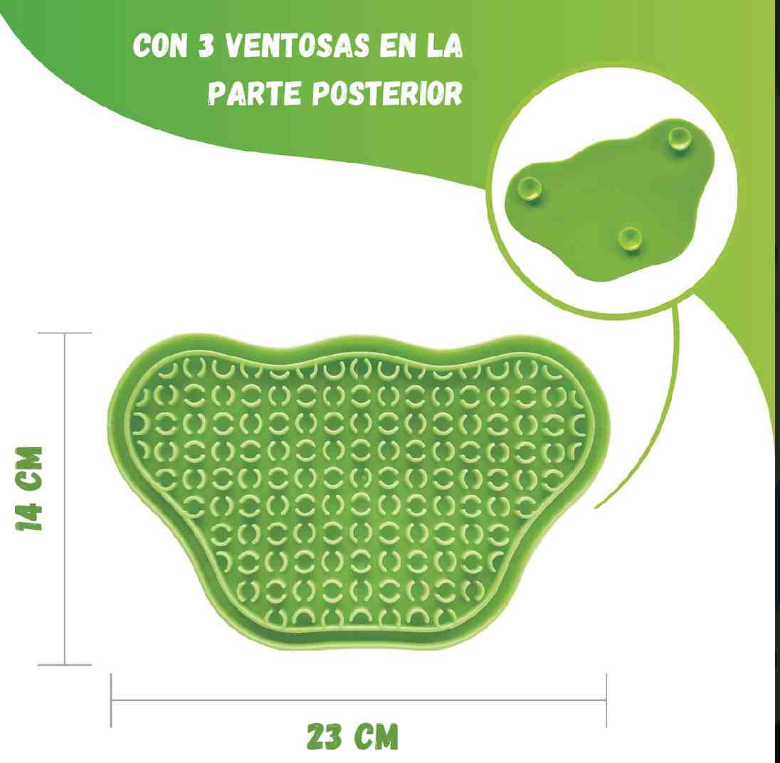 ALFOMBRA DE LAMER PAW VERDE ( CON SOPAPA)
