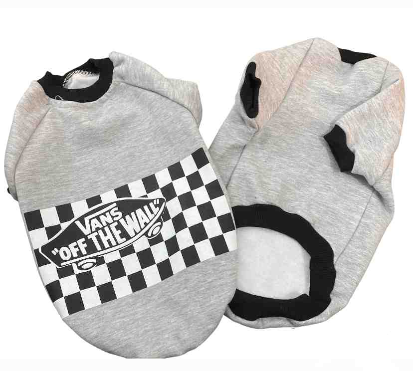 BUZO VANS GRIS 4XL