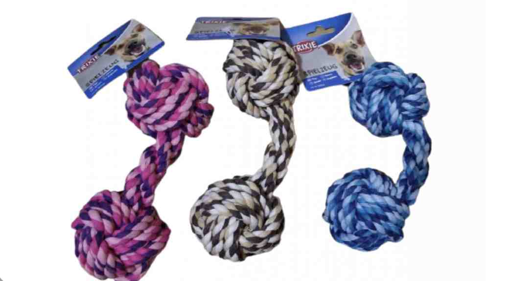 32656 Denta Fun Pesa de cuerda, 20 cm, 