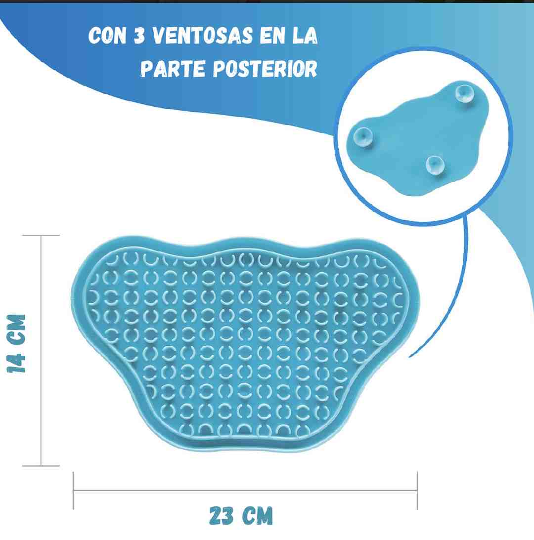 ALFOMBRA LAMER PAW CELESTE (CON SOPAPA)