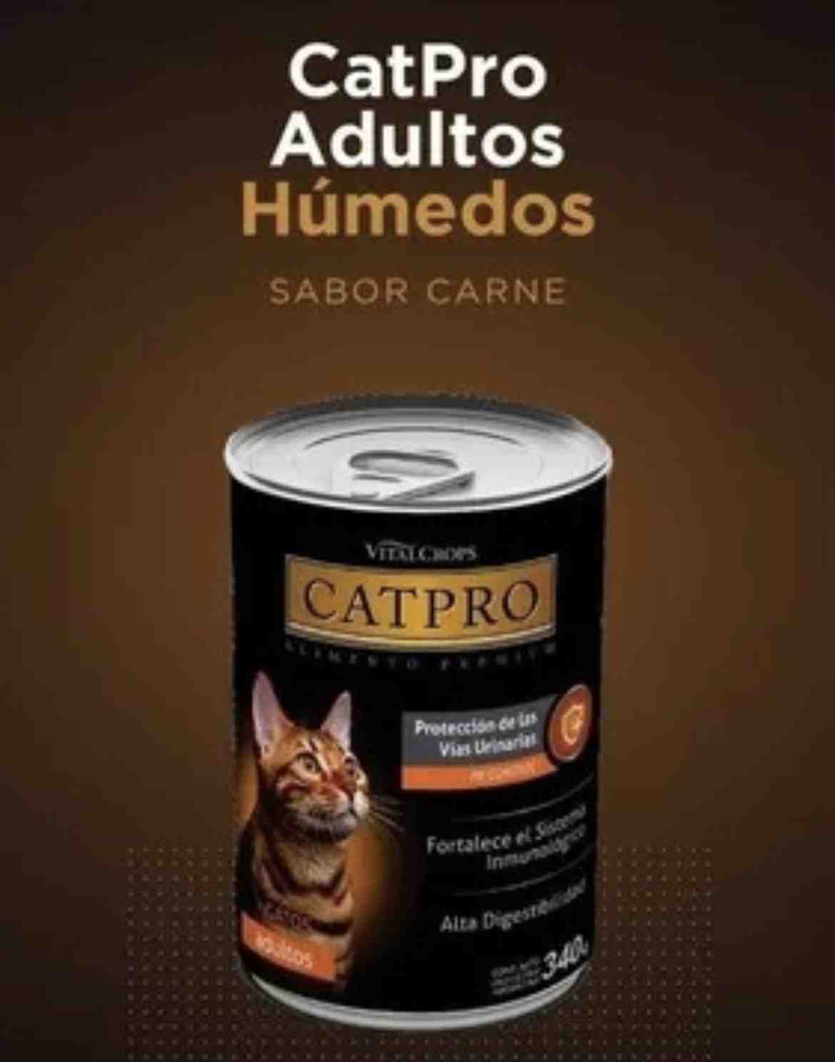 LATA CATPRO X 340gr CARNE