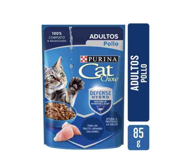 POUCH CAT CHOW  ADULTO POLLO 