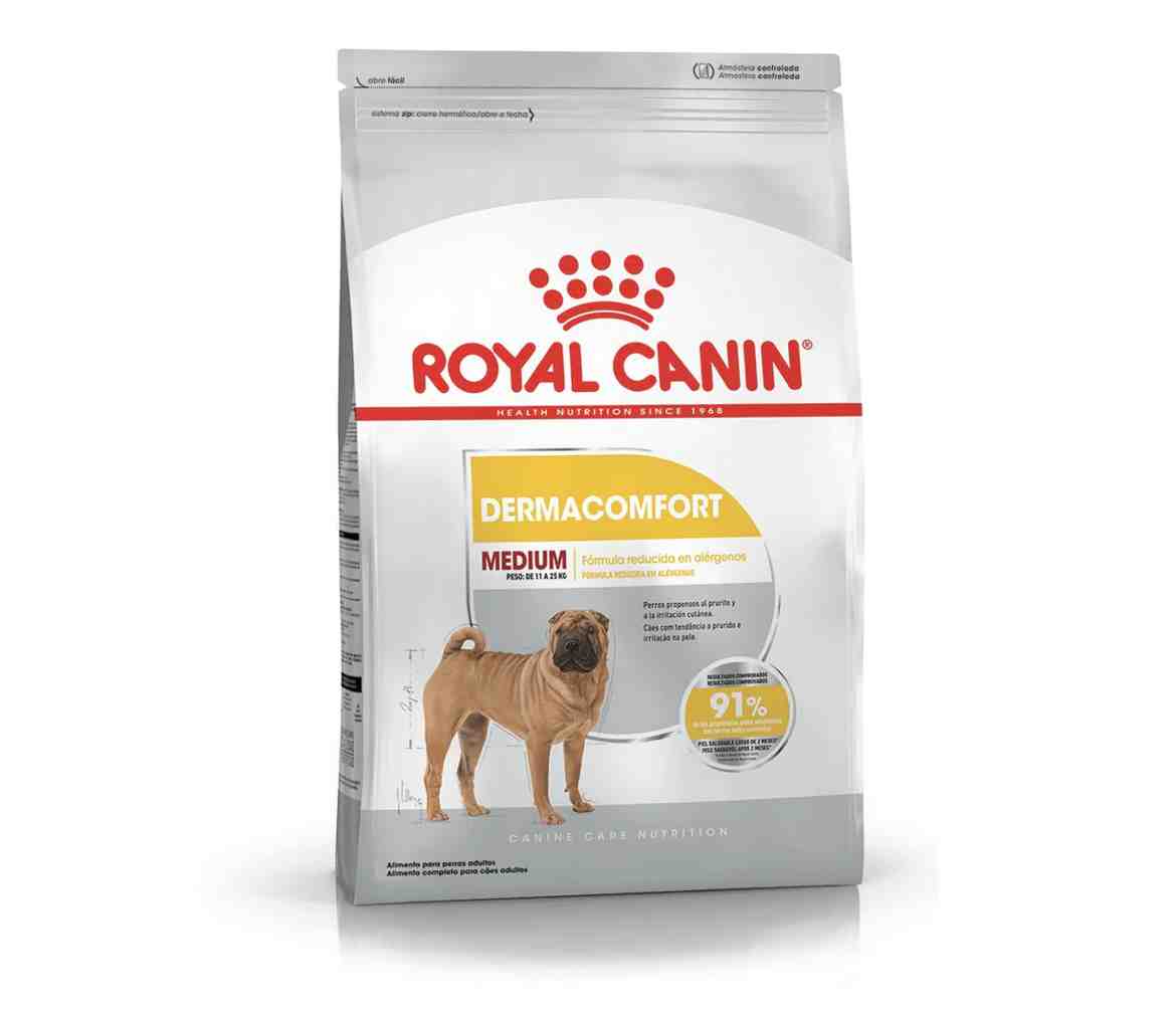 ROYAL MEDIUM DERMACONFORT X 10 KG