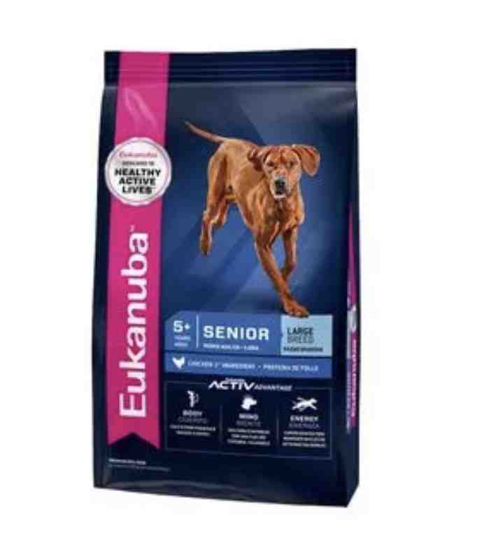 EUKANUBA SENIOR LARGE +5 AÑOS 15KG