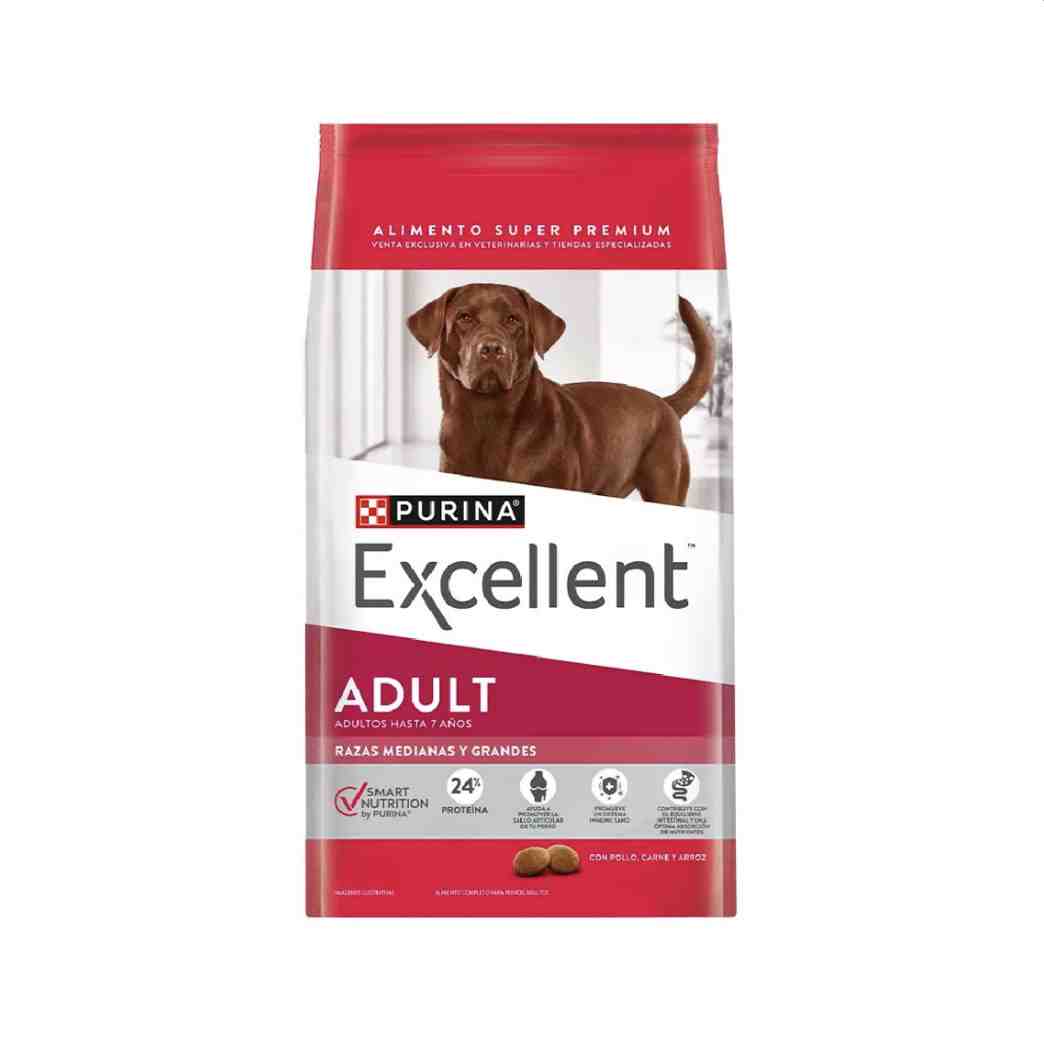 EXCELLENT PERRO ADULTO RAZA MEDIANO X 20 KG
