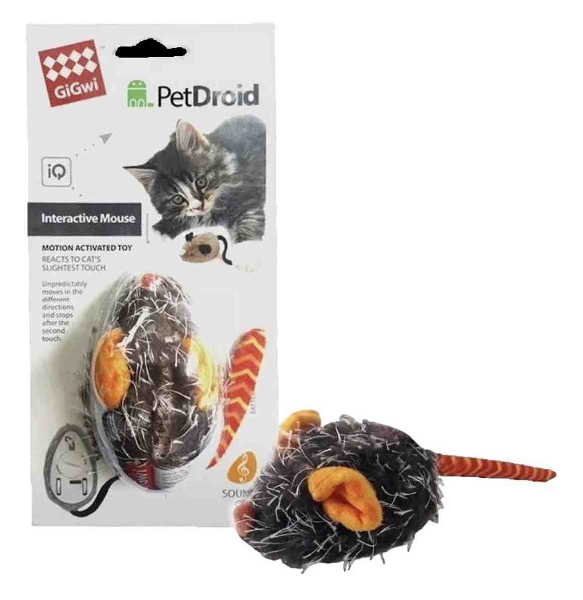 7067 GIGWI ACTIVE MOUSE  PET DROID