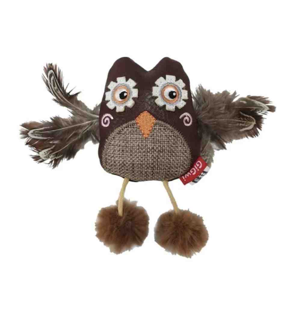 7526 GIGWI  OWL  CATCH SCRATCH ECO LINE 