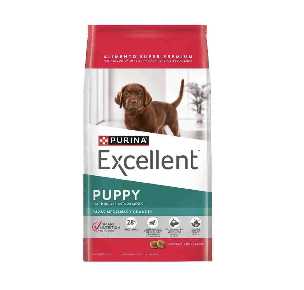 EXCELLENT PERRO PUPPY MEDIA/GRANDE 20KG 