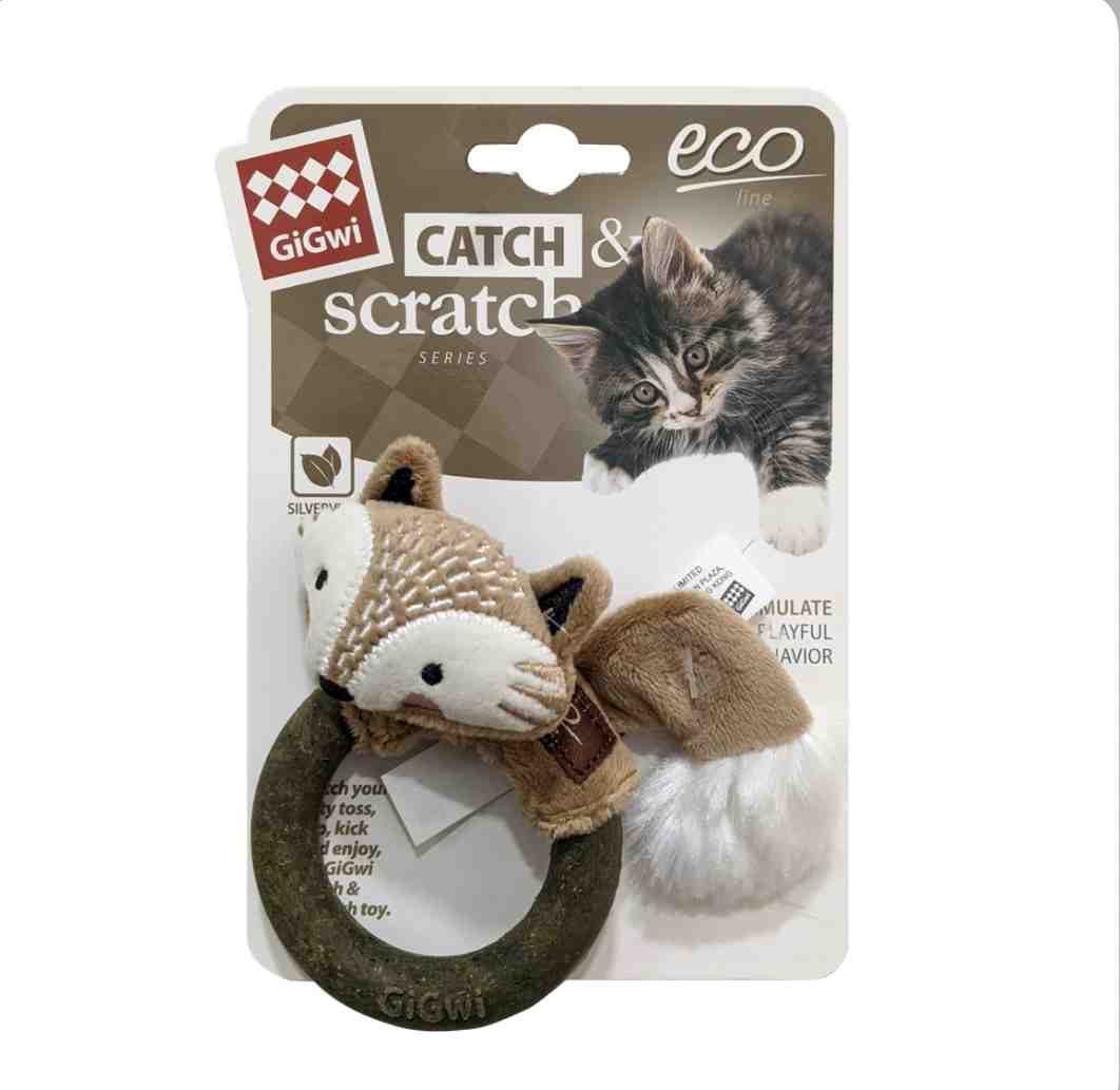 7518 GIGWI FOX CATCH  SCRATCH 