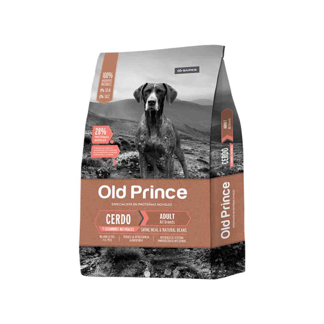 OLD PRINCE CERDO PERRO X 15KG 