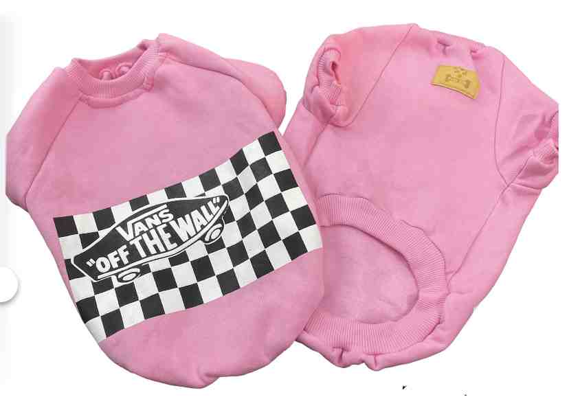 BUZO VANS ROSA TALLE S 