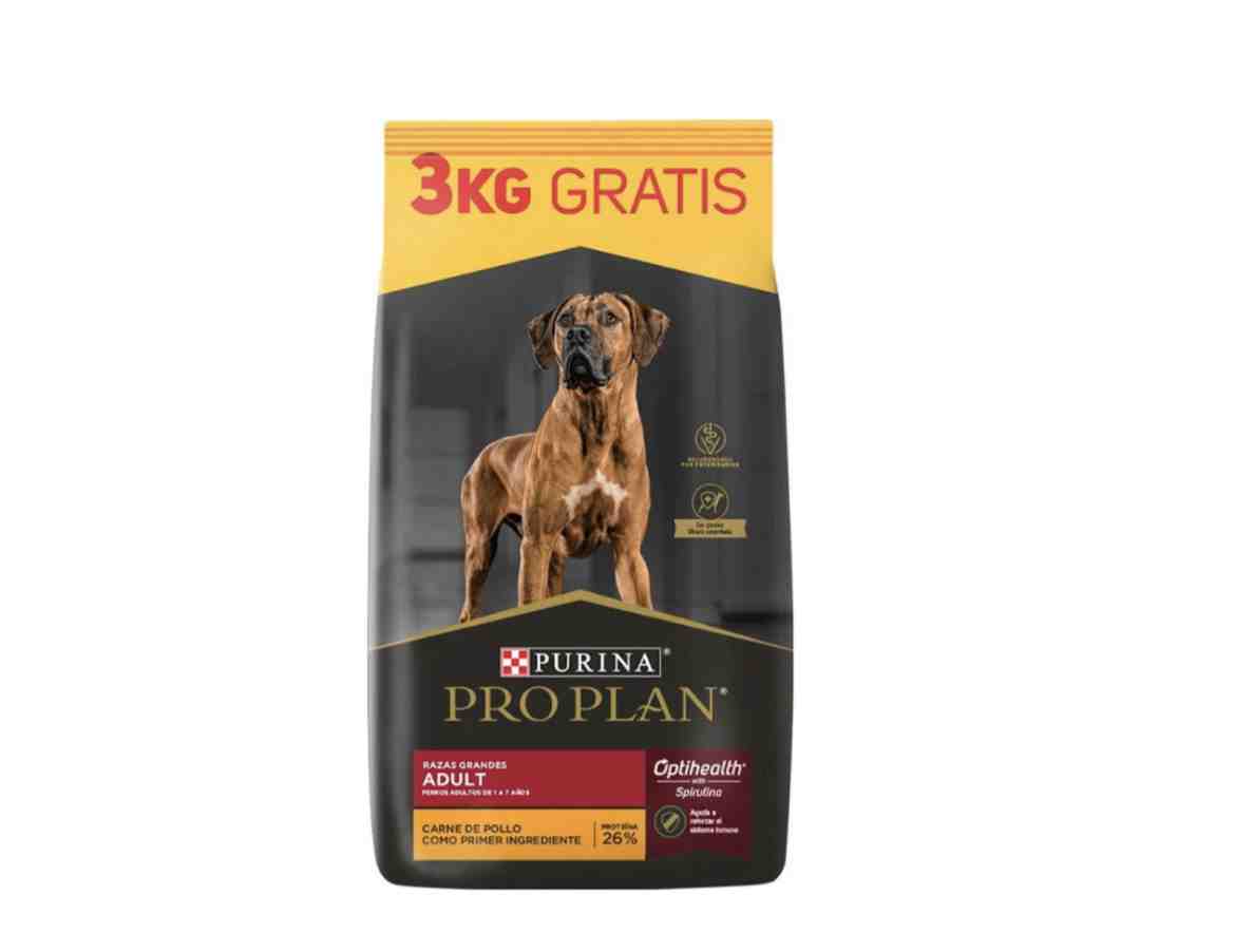 PRO PLAN ADULTO LARGE X 15 + 3KG