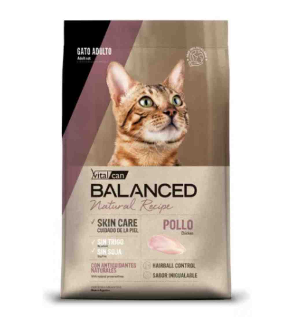BALANCE GATO NATURAL RECIPE POLLO X 3 KG 